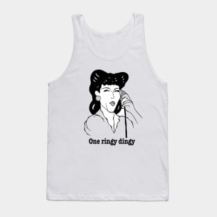 Classic 1960's tv character Tank Top